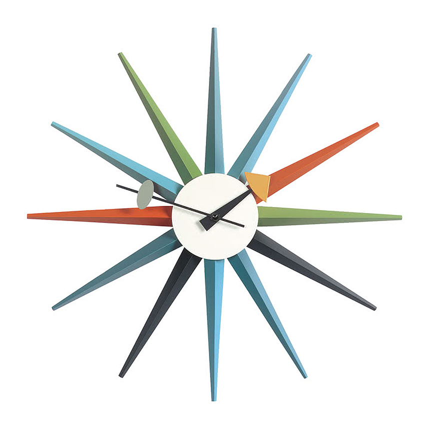 Ura Sunburst Clock